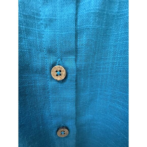 NWT Sunsets AVALON TEAL Shore Thing Tunic Swim‎ Cover-up, US Large/X-Large NEW - Picture 8 of 11